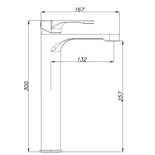 Смеситель для раковины AZARIO VIANO AZ-15834551